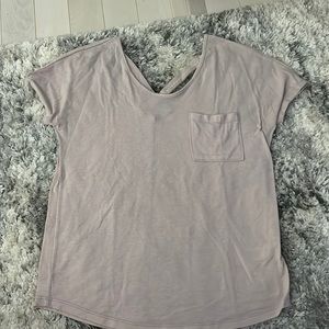 So light pink, relaxed fit XS
